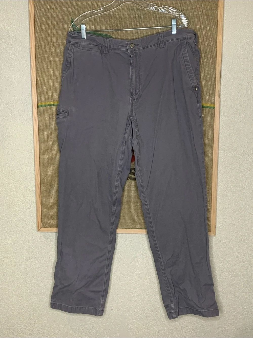 Duluth Trading Co Men's Chinos - Slate Gray